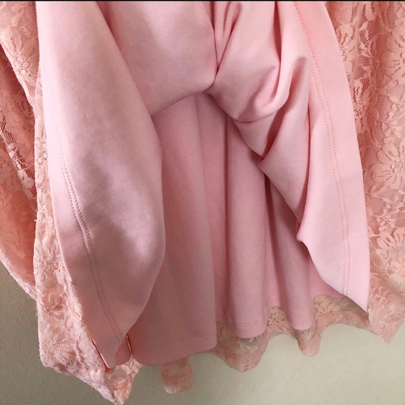 Vintage y2k Rue 21 Pink Lace Mini Dress Women’s Size Small - Picture 6 of 9